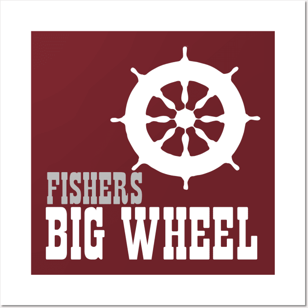 Fishers Big Wheel Wall Art by carcinojen